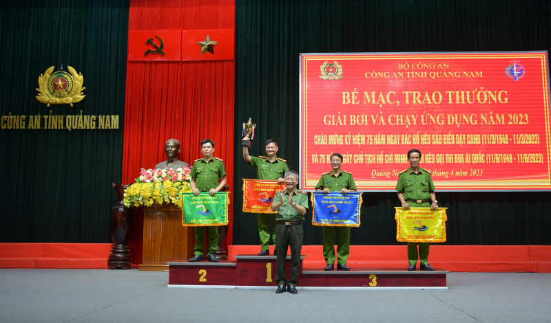 Phát triển thể thao ứng dụng nghiệp vụ trong Công an Quảng Nam -0