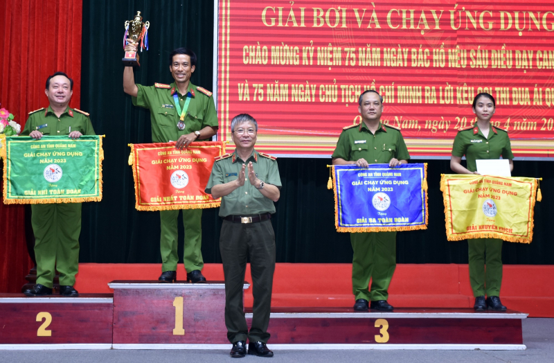 Phát triển thể thao ứng dụng nghiệp vụ trong Công an Quảng Nam -0