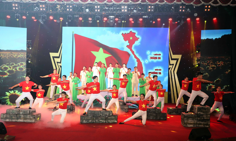 Khai mạc Liên hoan Nghệ thuật quần chúng CAND lần thứ XII, năm 2023 - khu vực III -0