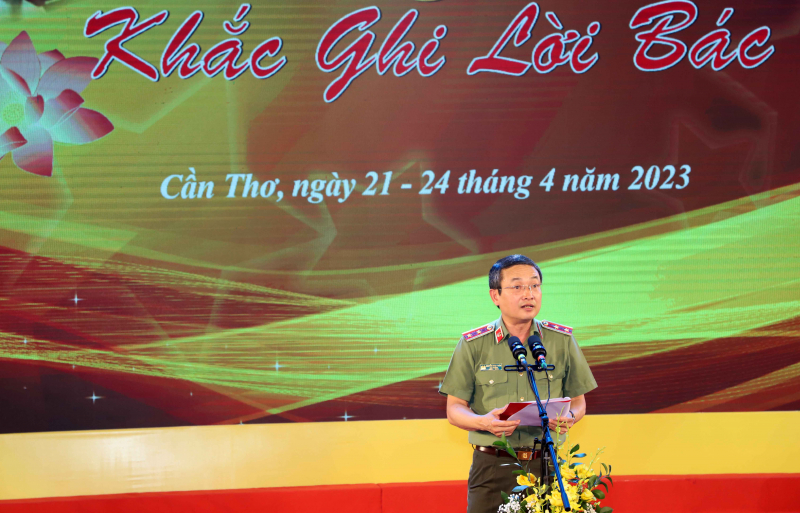 Khai mạc Liên hoan Nghệ thuật quần chúng CAND lần thứ XII, năm 2023 - khu vực III -0