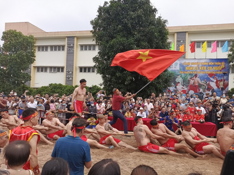 Tưng bừng “Kéo co ngồi” - Di sản văn hóa phi vật thể đại diện nhân loại -0