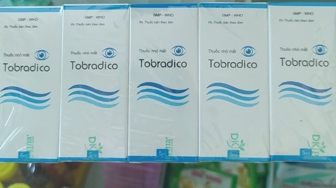 Sản xuất thuốc nhỏ mắt kém chất lượng, bị xử phạt 70 triệu đồng -0