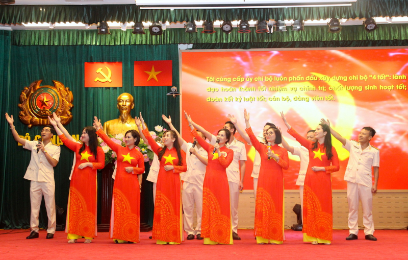 Sôi nổi, sáng tạo Hội thi Bí thư Chi bộ giỏi Cục Công tác đảng và công tác chính trị -1