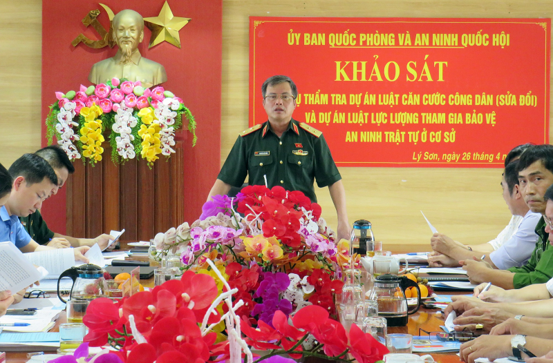 Huyện đảo tiền tiêu Lý Sơn thống nhất với nội dung 2 dự thảo luật -0