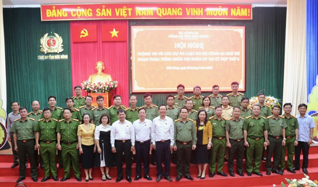 Đắk Nông: Nhiều ý kiến đồng tình, đánh giá cao các dự án Luật do Bộ Công an chủ trì soạn thảo -0