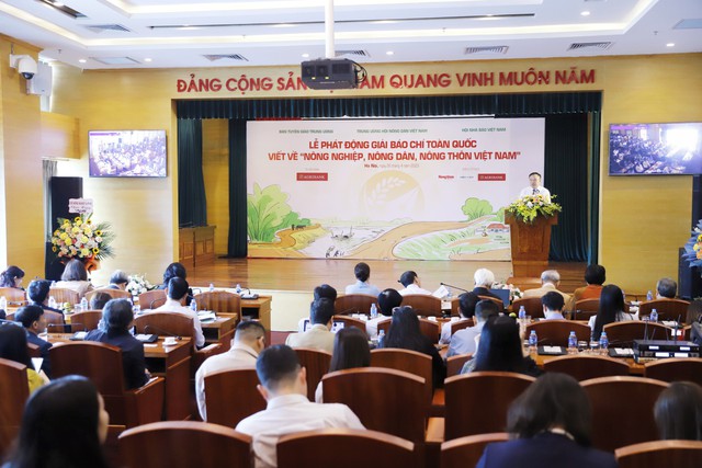 Lần đầu phát động Giải báo chí toàn quốc viết về nông nghiệp, nông dân, nông thôn -0