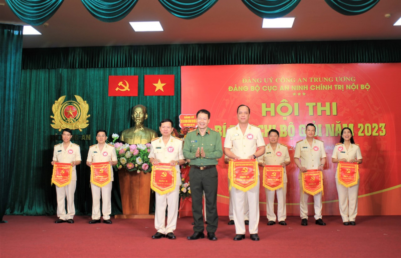 Sôi nổi Hội thi Bí thư chi bộ giỏi Cục An ninh chính trị nội bộ năm 2023 -0