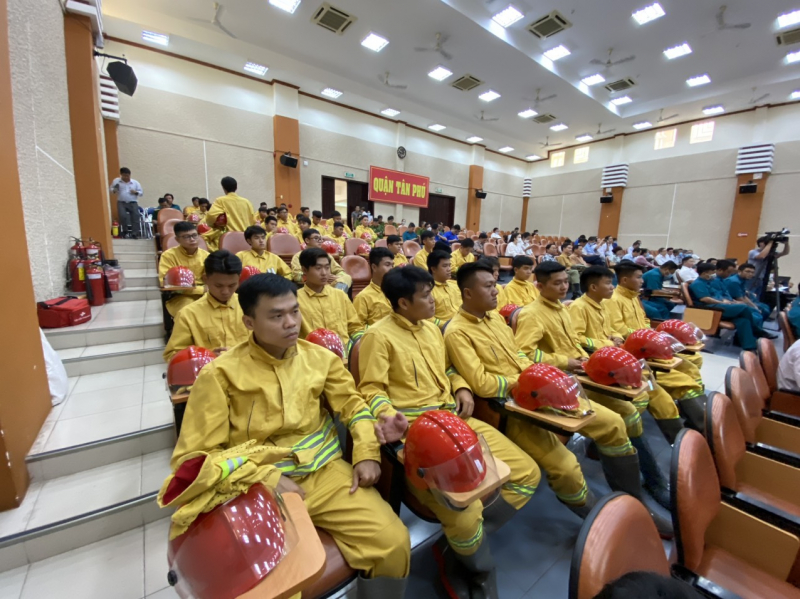 Nhân rộng mô hình “tổ phản ứng nhanh chữa cháy và cứu nạn cứu hộ-lực lượng vũ trang” -0