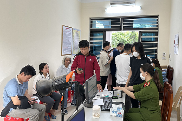 Cấp CCCD xuyên suốt dịp nghỉ lễ Giỗ tổ Hùng Vương, 30/4 - 1/5 -0