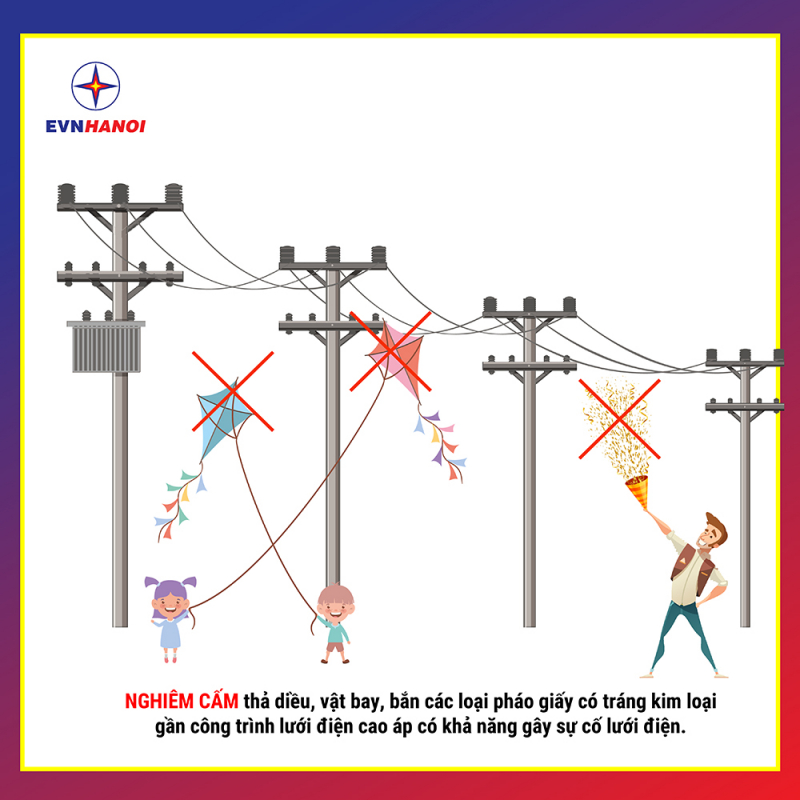 EVNHANOI khuyến nghị sử dụng điện an toàn trong dịp nghỉ lễ dài ngày -0