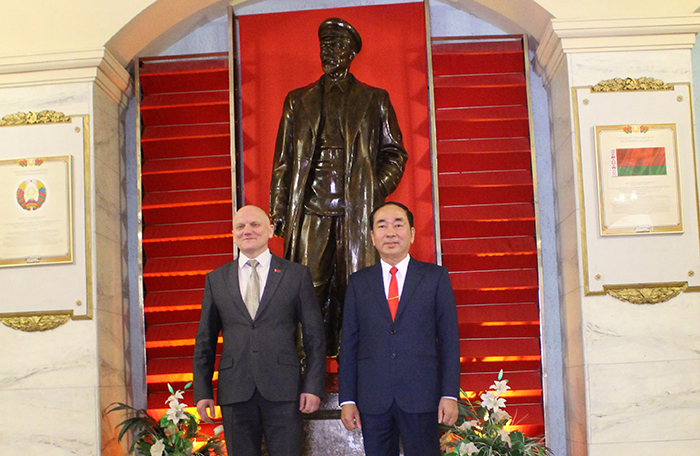 Việt Nam - Belarus tăng cường hợp tác trong lĩnh vực giám định tư pháp -0