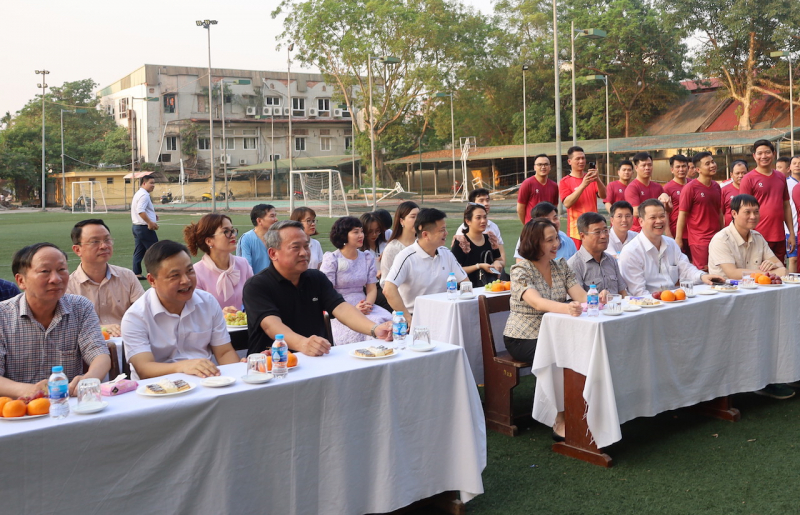 Giao lưu thể thao chào mừng thành công Đại hội Công đoàn Uỷ ban Kiểm tra Trung ương -0