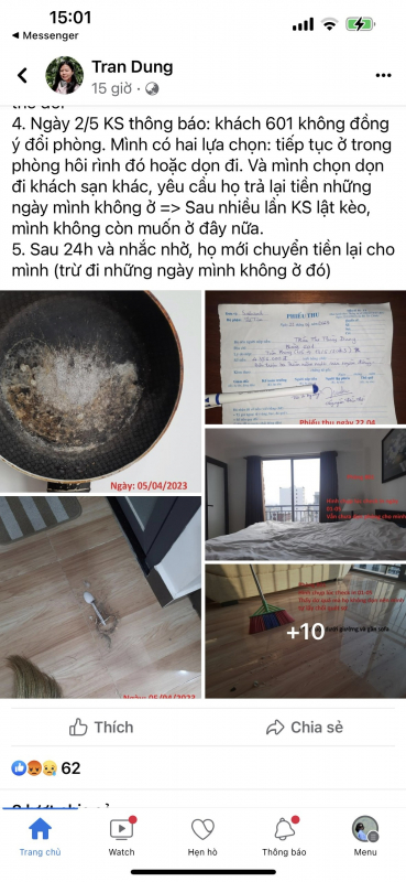 Sở Du lịch Đà Nẵng vào cuộc vụ du khách “tố” khách sạn lừa đảo -2