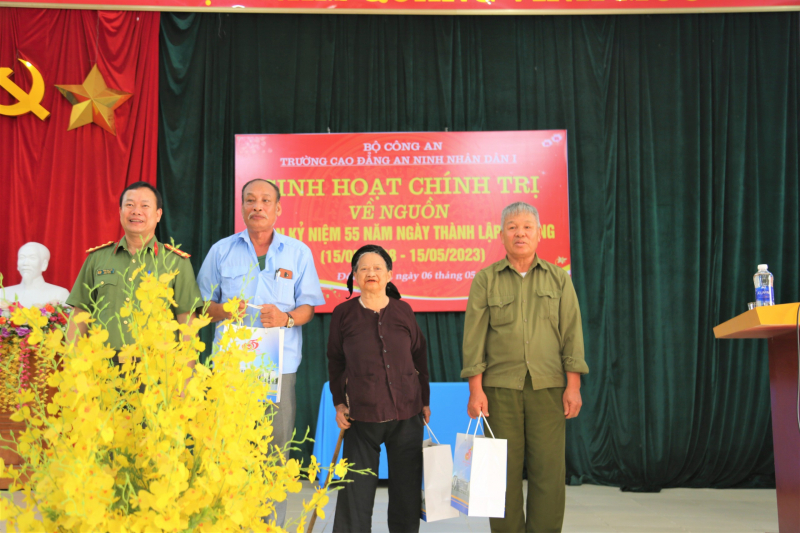 Trường Cao đẳng ANND I tổ chức về nguồn tại Bắc Kạn và Vĩnh Phúc, nơi trường từng đóng quân -0