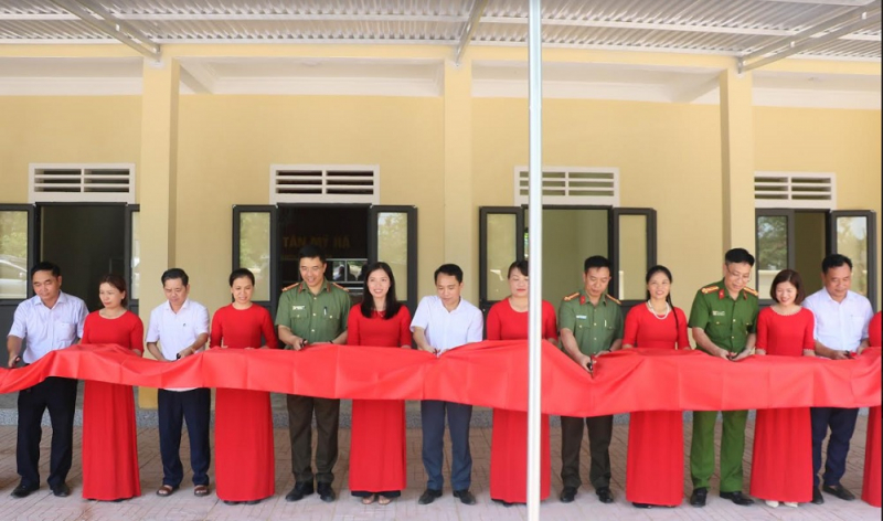 Khánh thành trụ sở Công an xã đầu tiên tại huyện Hương Sơn, Hà Tĩnh -0