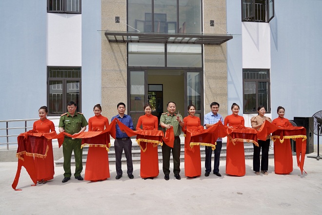 Hà Giang khánh thành trụ sở Công an xã đầu tiên -0
