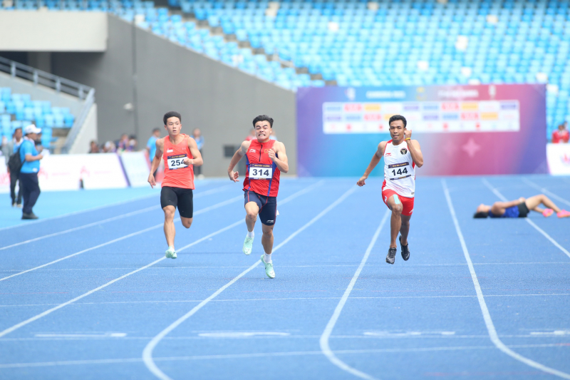 Vận động viên CAND đoạt huy chương bạc SEA Games 32 -0
