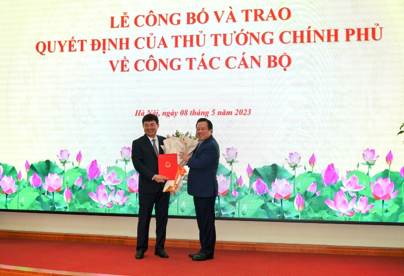 Công bố quyết định bổ nhiệm ông Ngô Hoàng Ngân giữ chức vụ Chủ tịch HĐTV Tập đoàn TKV -0