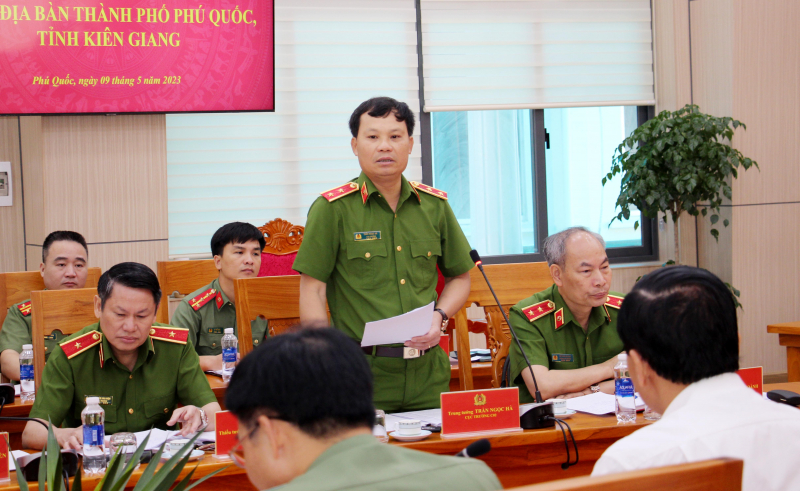 Công tác đảm bảo ANTT trên địa bàn Phú Quốc phải có lộ trình cụ thể, mang tính ổn định, bền vững -0