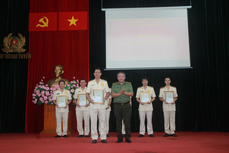 Chung khảo Hội thi Bí thư chi bộ giỏi năm 2023, Cục Ngoại tuyến -0