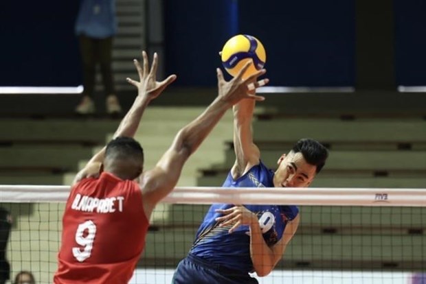 Volleyball striker Tu Thanh Thuan smashes points record at SEA Games 32 -0