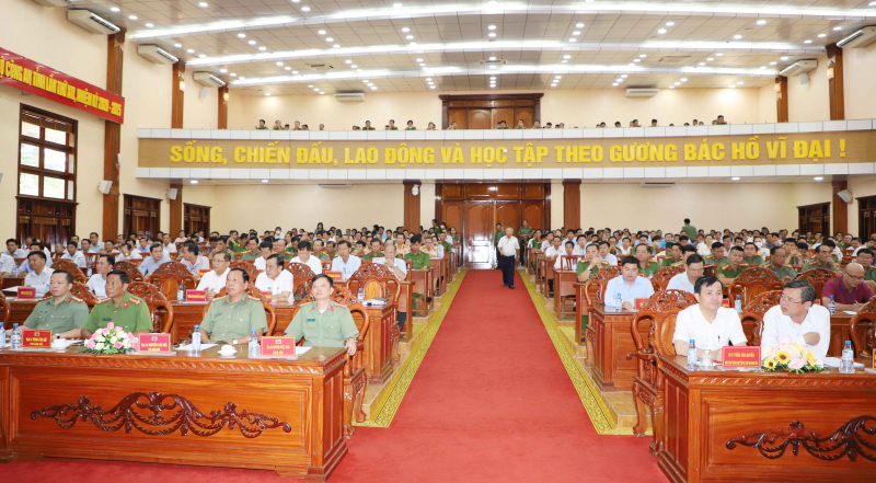 Hậu Giang: Lấy ý kiến đóng góp các dự án luật do Bộ Công an chủ trì soạn thảo trình Quốc hội khóa XV -0