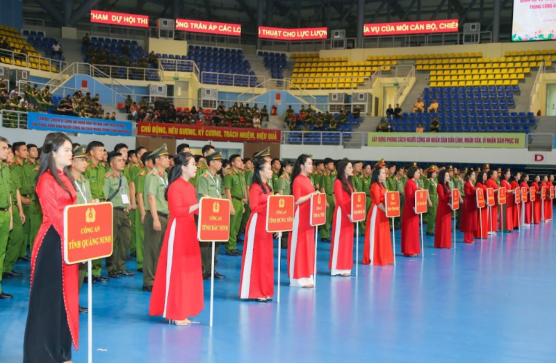 Khai mạc vòng loại “Hội thi quân sự, võ thuật cho lực lượng trực tiếp chiến đấu trong CAND lần thứ II, năm 2023” -0