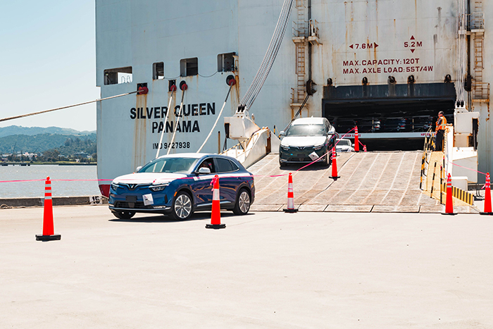 VinFast VF 8 cập cảng Mỹ có phạm vi lái đạt 264 dặm -0