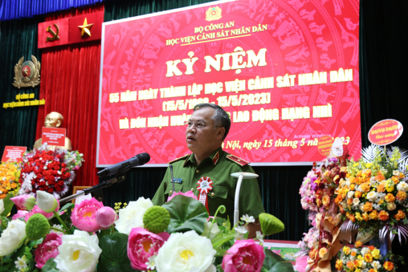 Học viện CSND đón nhận Huân chương Lao động hạng Nhì -0