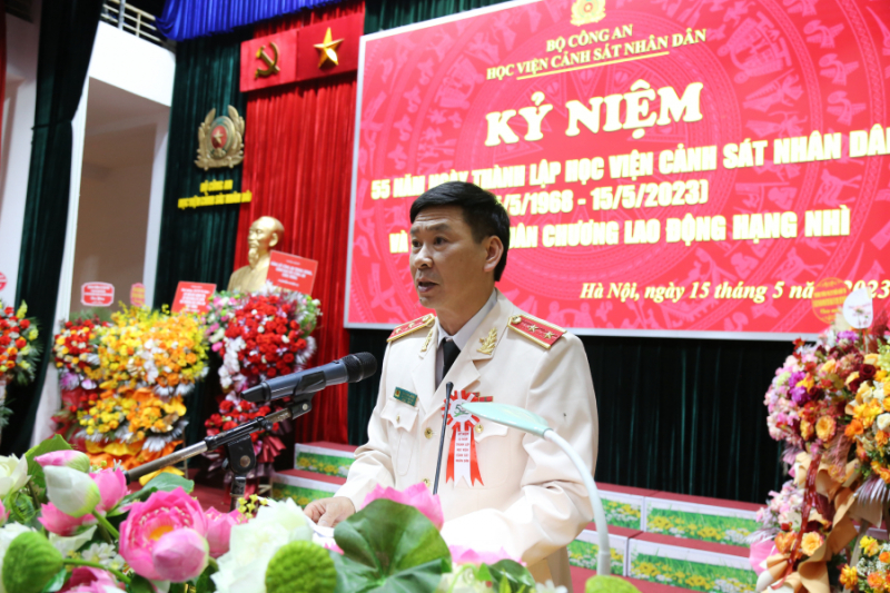 Học viện CSND đón nhận Huân chương Lao động hạng Nhì -0