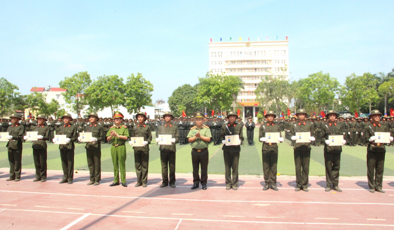 1.531 tân binh hoàn thành khoá huấn luyện tại Trung tâm Huấn luyện và Bồi dưỡng nghiệp vụ I -0