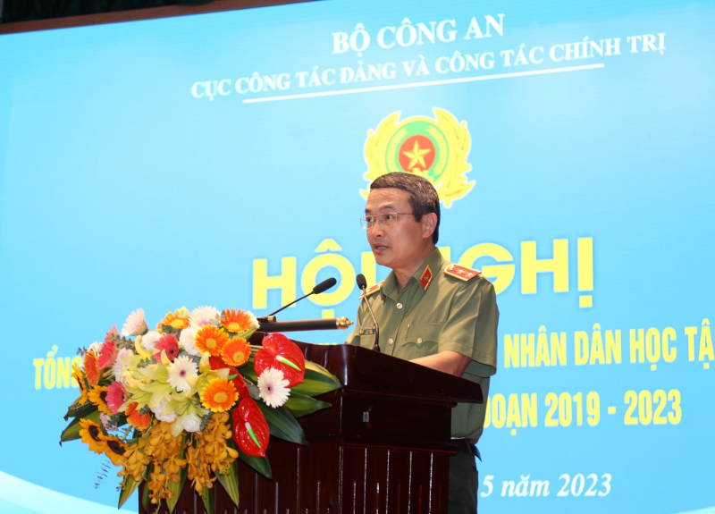 Thanh niên CAND tích cực học tập, thực hiện Sáu điều Bác Hồ dạy -0