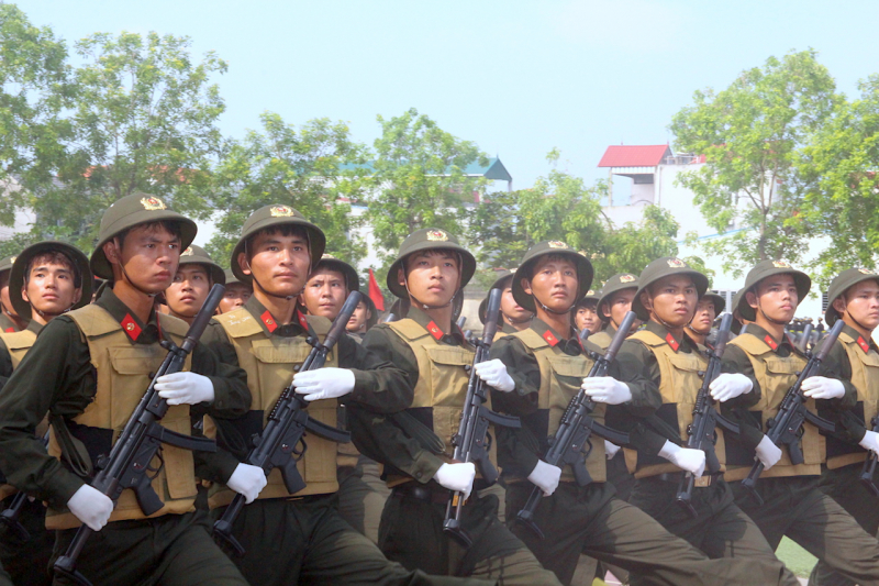 1.531 tân binh hoàn thành khoá huấn luyện tại Trung tâm Huấn luyện và Bồi dưỡng nghiệp vụ I -1