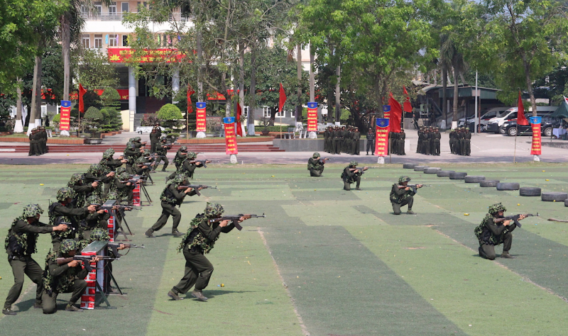 1.531 tân binh hoàn thành khoá huấn luyện tại Trung tâm Huấn luyện và Bồi dưỡng nghiệp vụ I -5