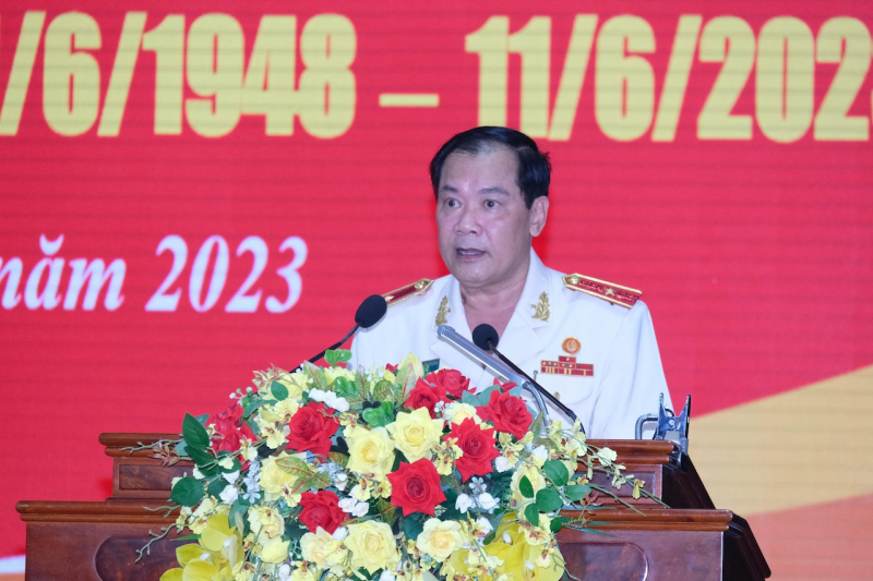 Công an TP Cần Thơ tuyên dương 75 điển hình Học tập, làm theo Sáu điều Bác Hồ dạy -0