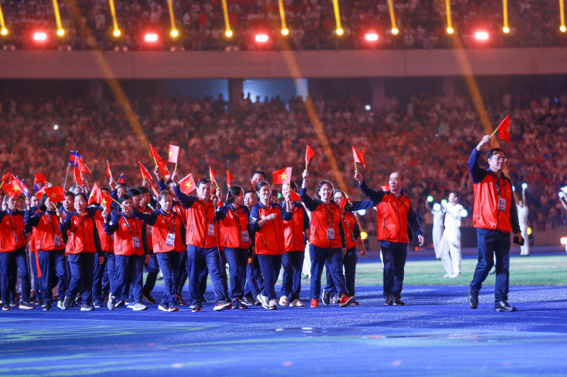 Những hình ảnh ấn tượng lại lễ bế mạc SEA Games 32 -1
