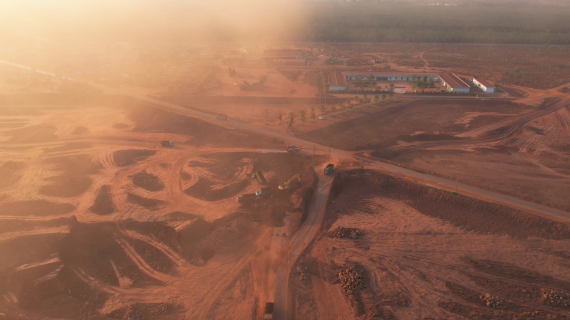 Giám sát phương án giảm bụi tại sân bay Long Thành  -0