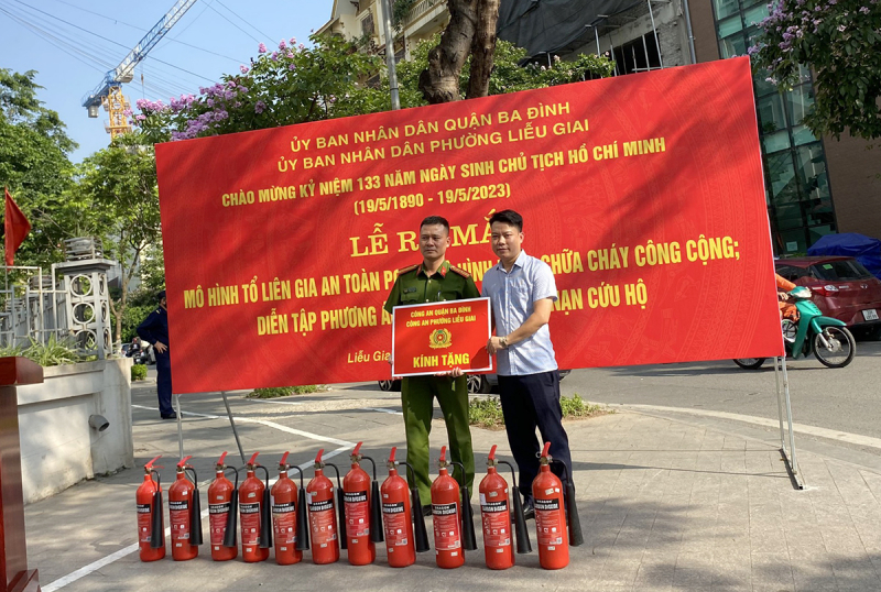 Hà Nội: Triển khai rộng mô hình “Tổ liên gia an toàn PCCC&CNCH”  -0