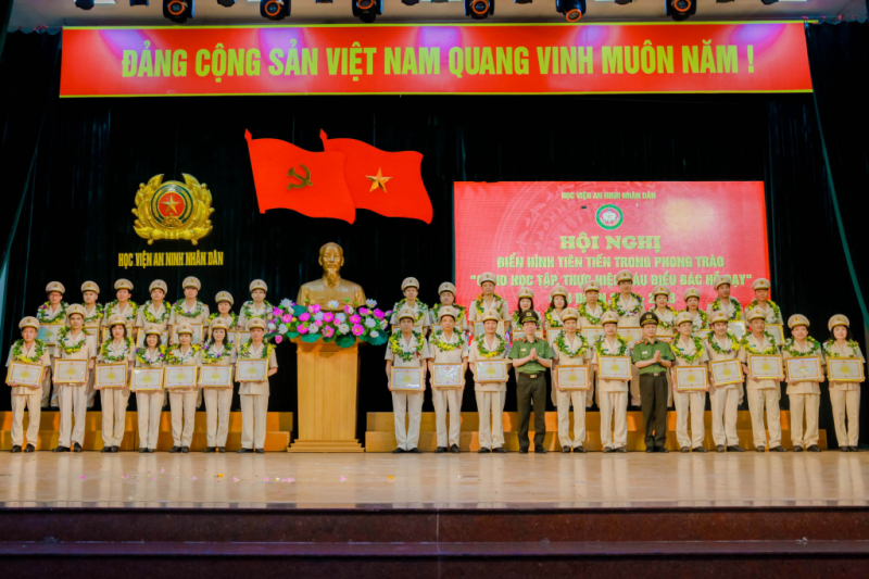 Học viện ANND tuyên dương điển hình tiên tiến trong phong trào “CAND học tập, thực hiện Sáu điều Bác Hồ dạy” -0