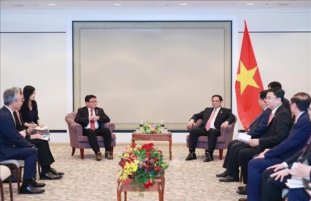 Prime Minister receives Japanese corporate executives -0