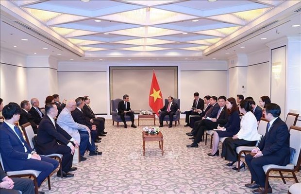Prime Minister receives Japanese corporate executives -0