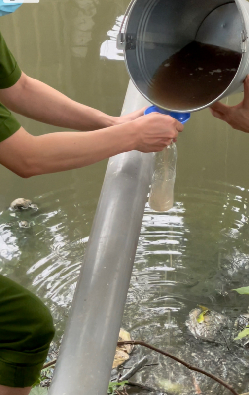 Xử phạt công ty sản xuất thức ăn chăn nuôi xả thải vượt ngưỡng 10 lần -1