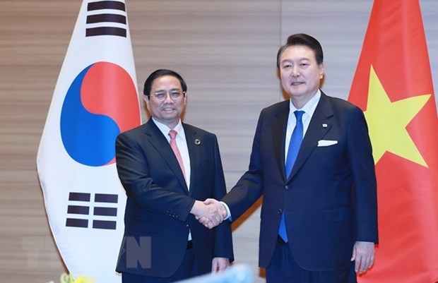 Vietnamese PM meets RoK President -0