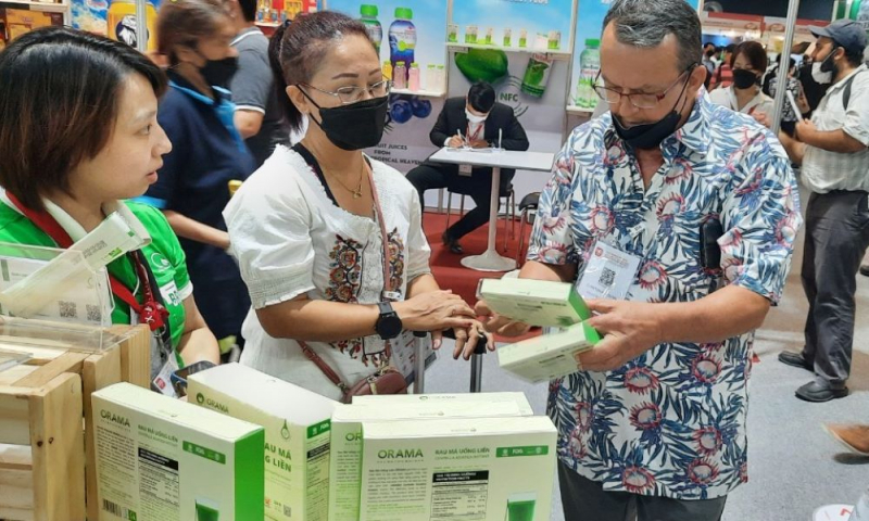 Xúc tiến hàng Việt Nam chất lượng cao tại Hội chợ quốc tế Thaifex Anuga 2023 -0