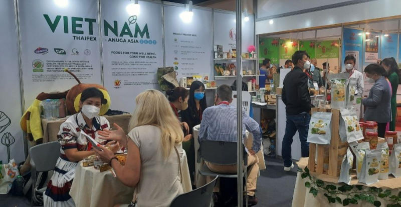Xúc tiến hàng Việt Nam chất lượng cao tại Hội chợ quốc tế Thaifex Anuga 2023 -0
