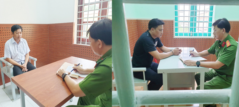 Bắt nguyên Chủ tịch, Phó Chủ tịch UBND thị trấn Mái Dầm -0