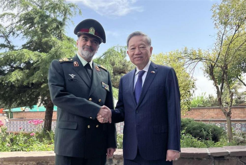 Vietnam's Ministry of Public Security strengthens cooperation with Iranian law enforcement agencies -0