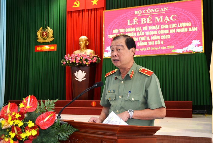 Công an tỉnh Lâm Đồng giải Nhất toàn đoàn hội thi quân sự, võ thuật -0