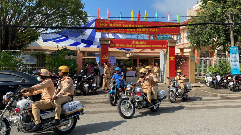 Lập lại TTATGT trên tuyến quốc lộ 50, đoạn qua TP Hồ Chí Minh -0