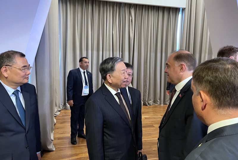 Đại tướng Tô Lâm tham dự Hội nghị quốc tế về an ninh tại Nga -0